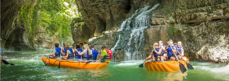 Martvili Canyons, heaven in georgia